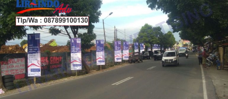 Jasa Produksi dan Pemasangan T-Banner di Bogor
