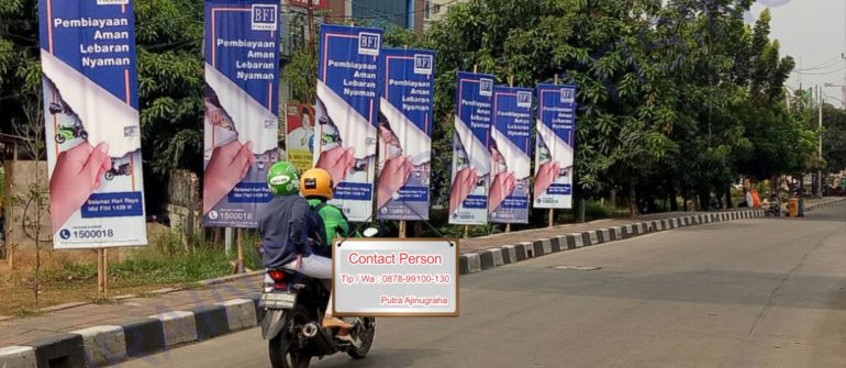 Jasa Pemasangan T-Banner di Bekasi