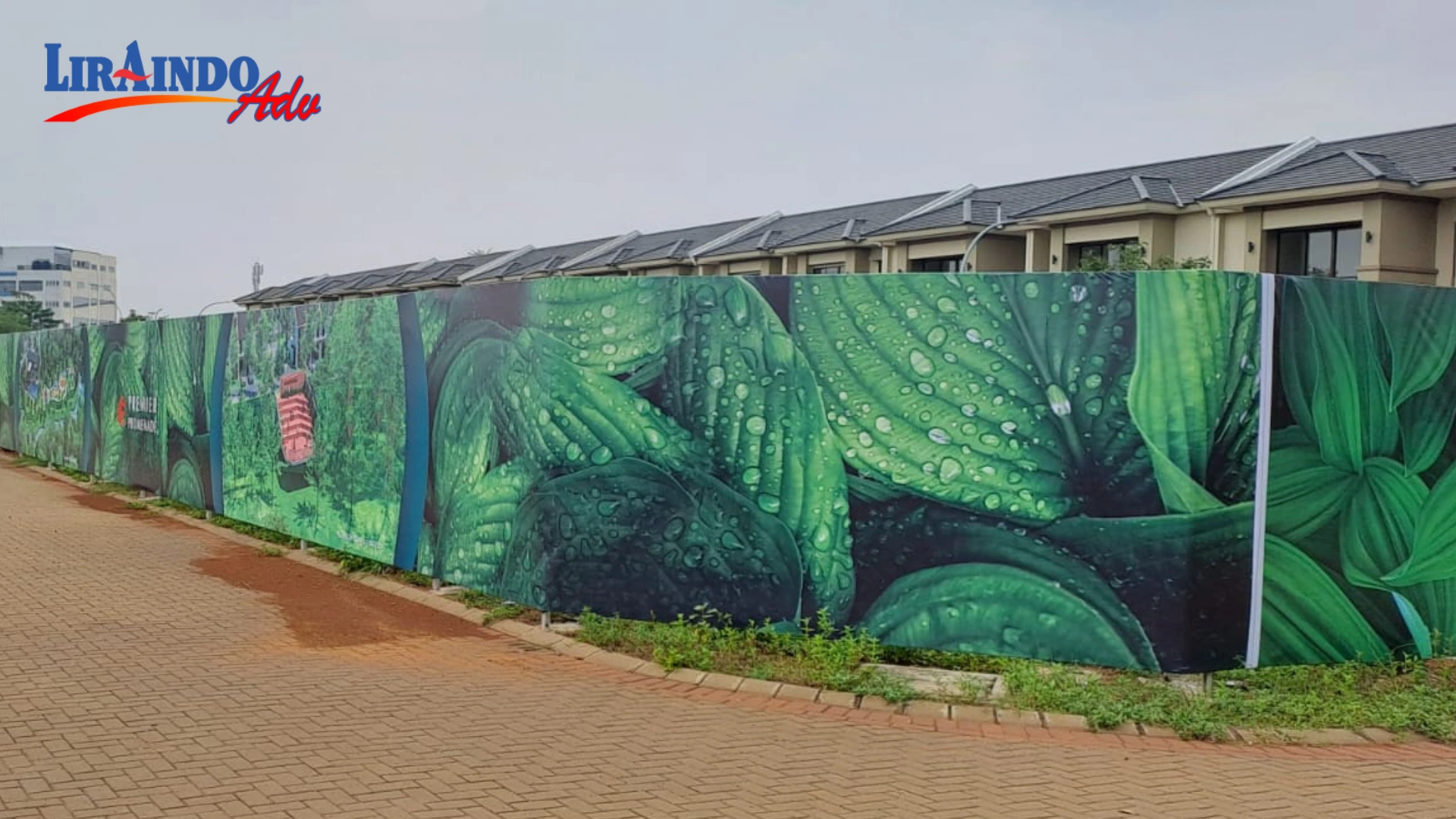 jasa pembuatan pemasangan hoarding pagar subang