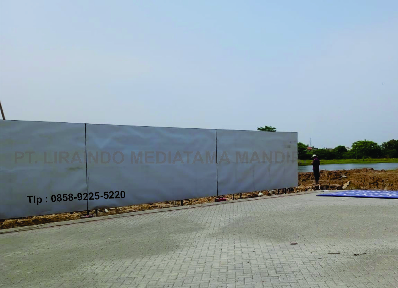Jasa pemasangan hoarding pagar karawang timur